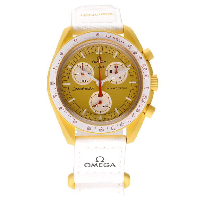 OMEGA×swatch オメガ×スウォッチ/ムーンスウォッチ/MISSION TO THE SUN/クオーツ/SO33J100//Aランク/19