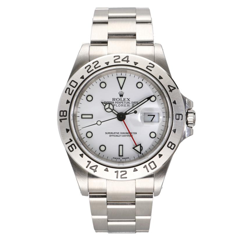 ROLEX ロレックス/エクスプローラー2/白文字盤/16570//A87****/Aランク/91