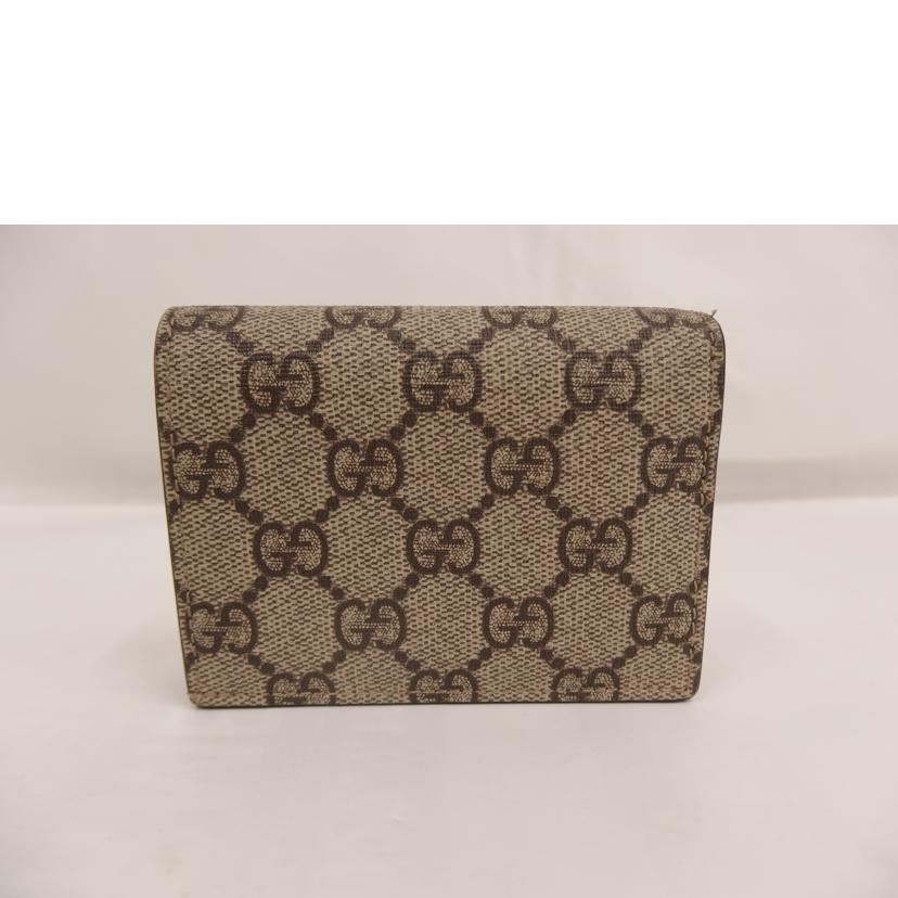 GUCCI グッチ/GGスプリームカードケース/658610//496***/Bランク/82