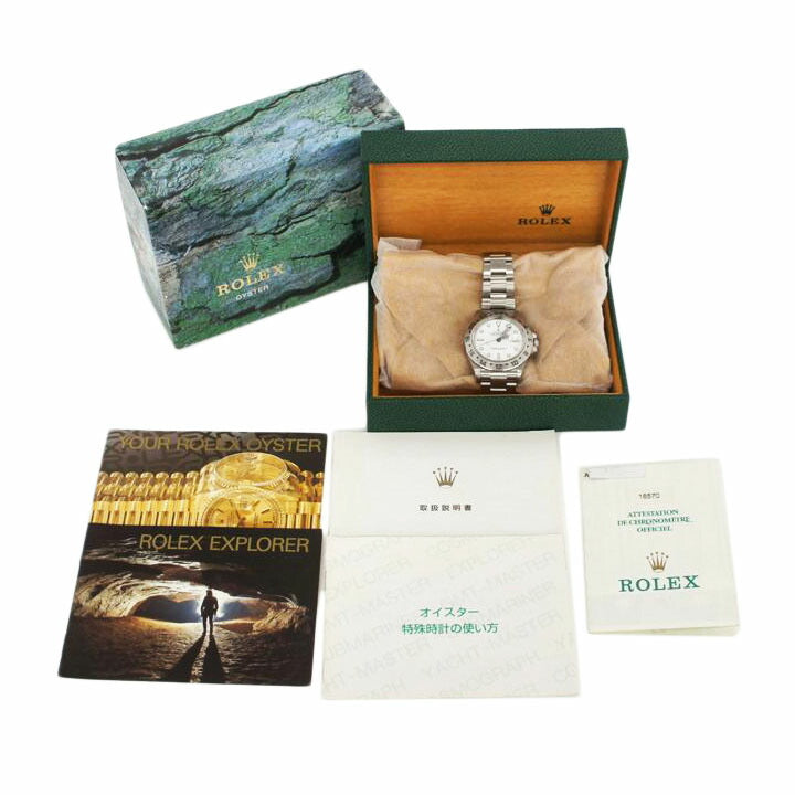 ROLEX ロレックス/エクスプローラー2/白文字盤/16570//A87****/Aランク/91