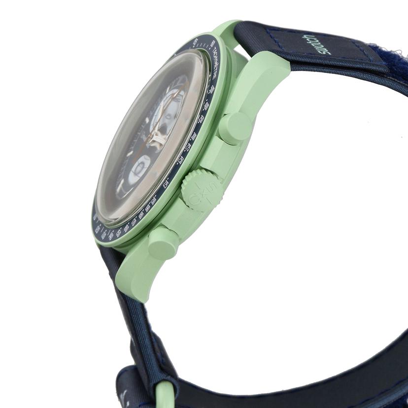 OMEGA×swatch オメガ×スウォッチ/ムーンスウォッチ/MISSION ON EARTH/クオーツ/SO33G100//Aランク/19