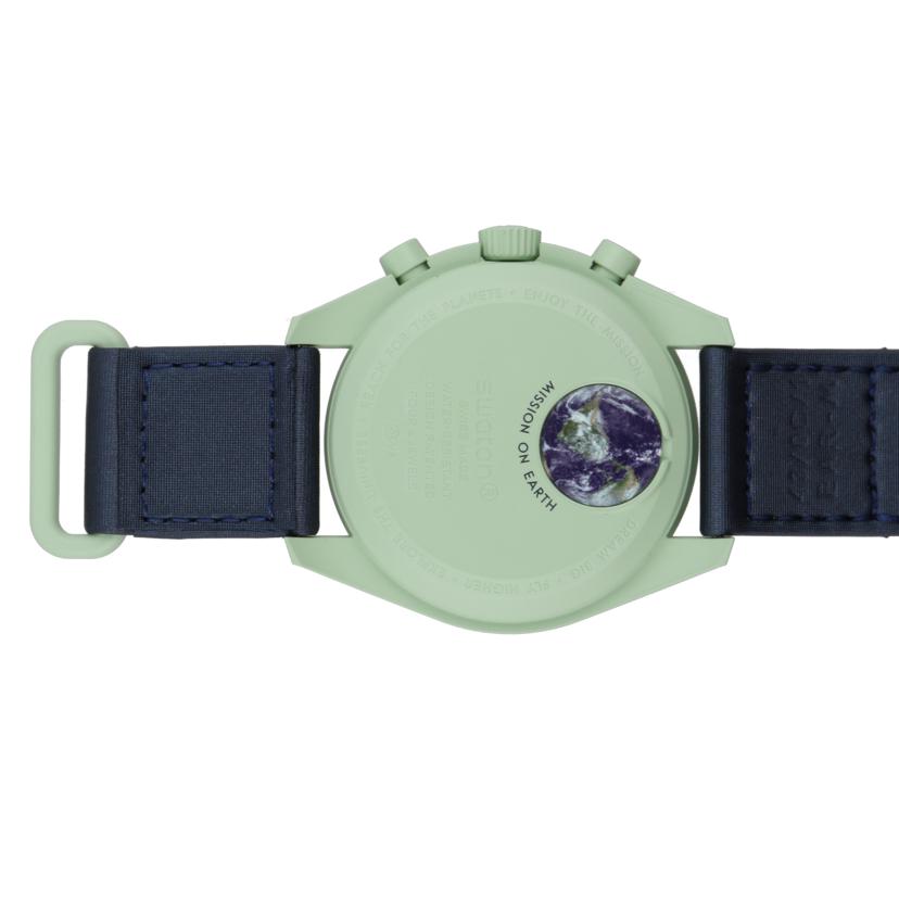 OMEGA×swatch オメガ×スウォッチ/ムーンスウォッチ/MISSION ON EARTH/クオーツ/SO33G100//Aランク/19