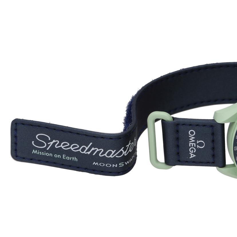 OMEGA×swatch オメガ×スウォッチ/ムーンスウォッチ/MISSION ON EARTH/クオーツ/SO33G100//Aランク/19