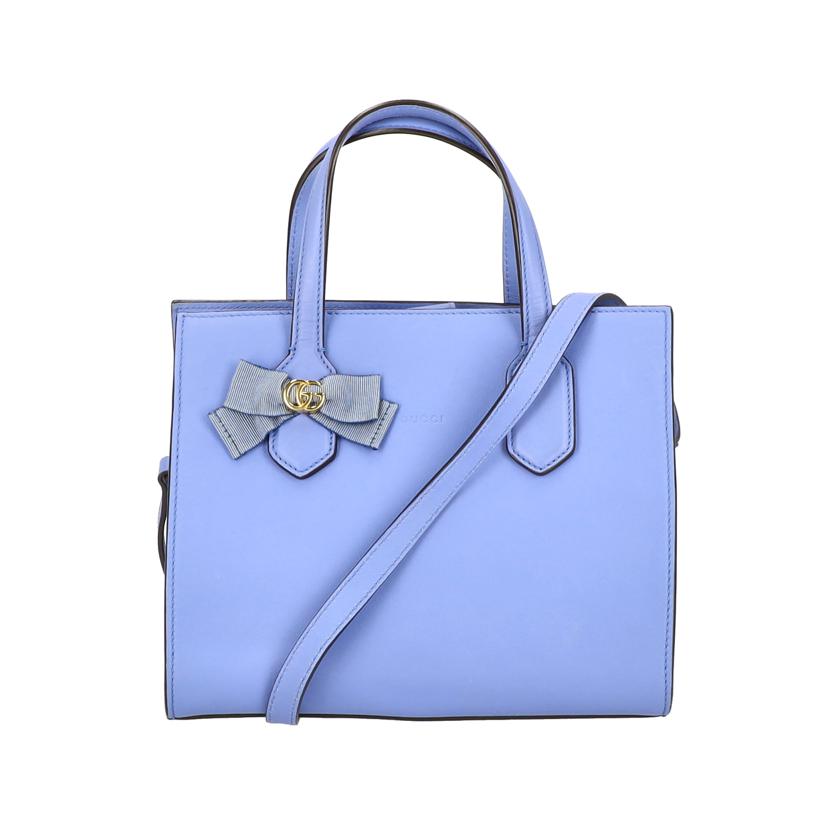 GUCCI グッチ/GGリボン レザー2WAYハンド/443089//525***/SAランク/67