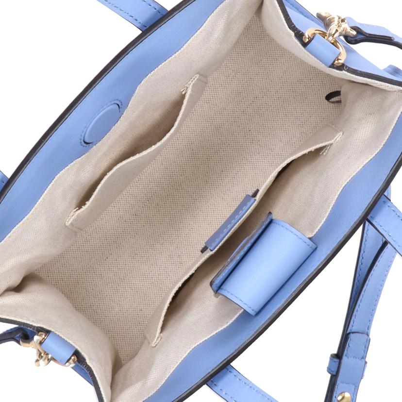 GUCCI グッチ/GGリボン レザー2WAYハンド/443089//525***/SAランク/67