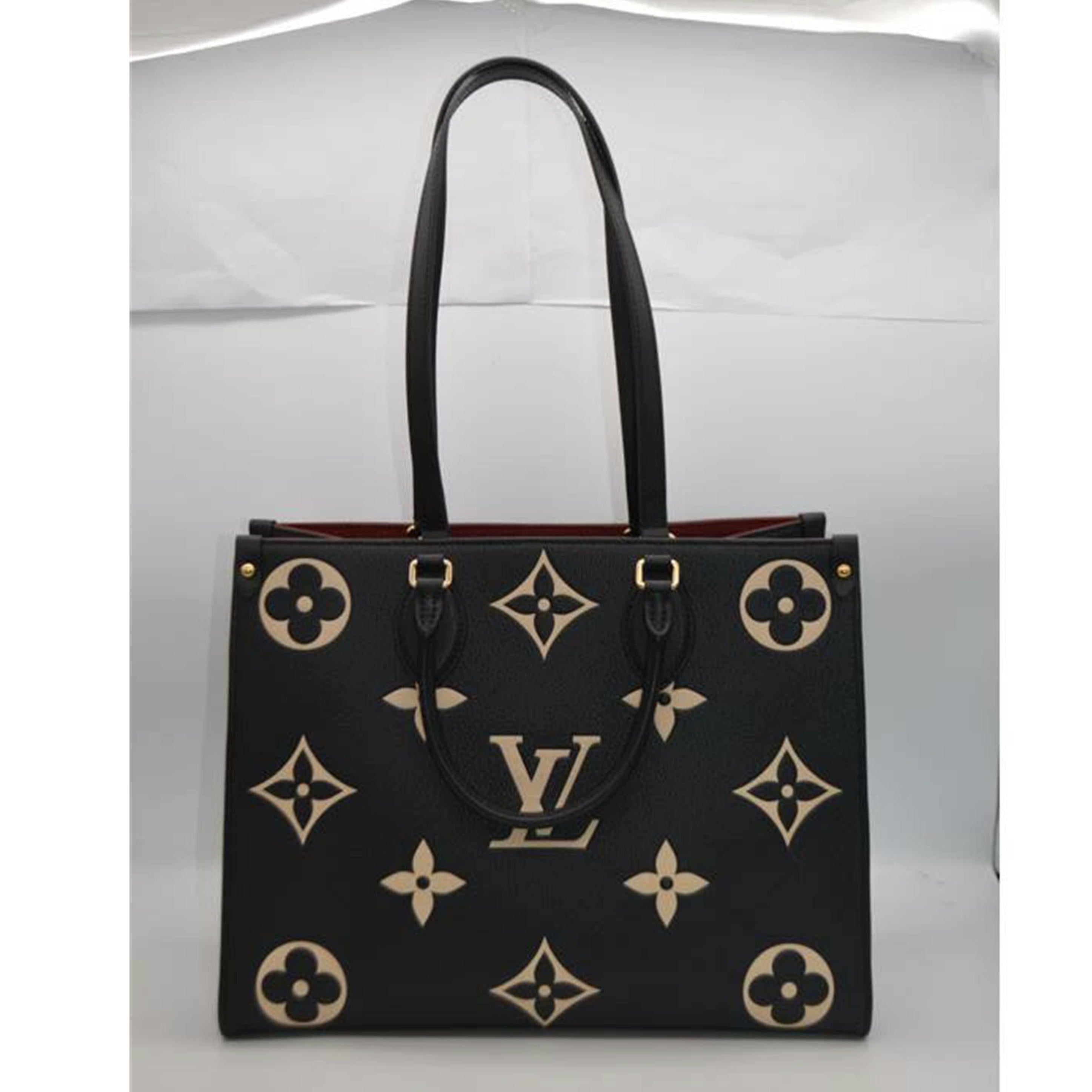 LV ルイヴィトン/オンザゴーMM/モノグラム・アンプラント/バイカラー/M45495//RFI****/SAランク/89