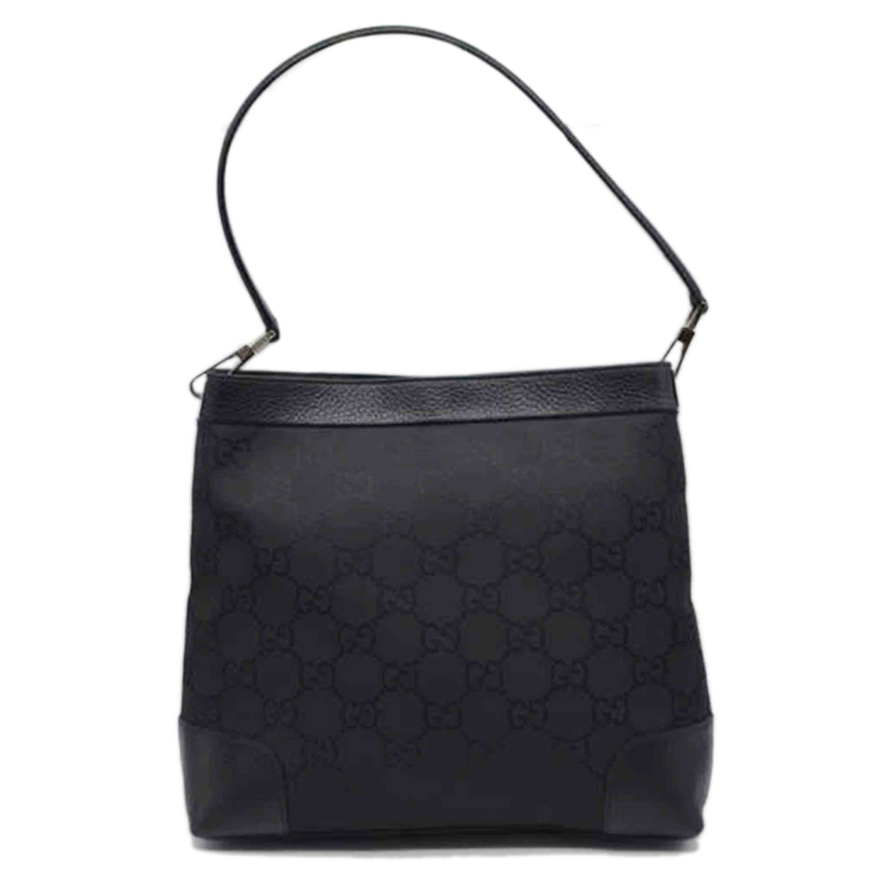 GUCCI グッチ/GGビックナイロンレザーワンショルダー/143745//492***/ABランク/89