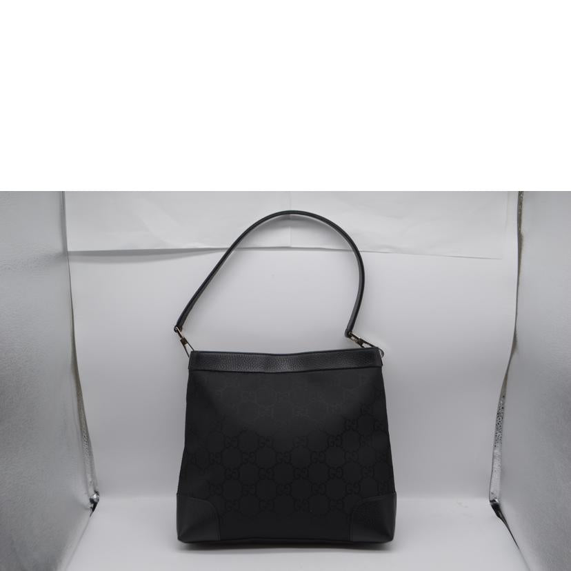 GUCCI グッチ/GGビックナイロンレザーワンショルダー/143745//492***/ABランク/89