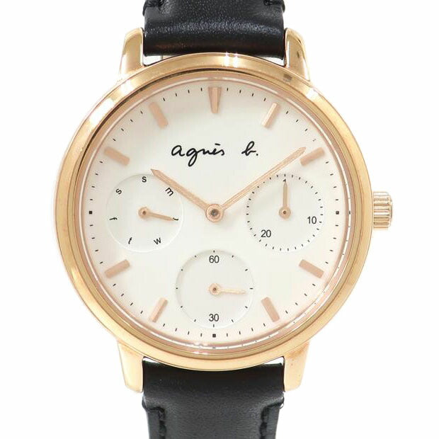 agnes b. アニエスb/レディース時計 革ベルト/FCST989//170***/ABランク/65