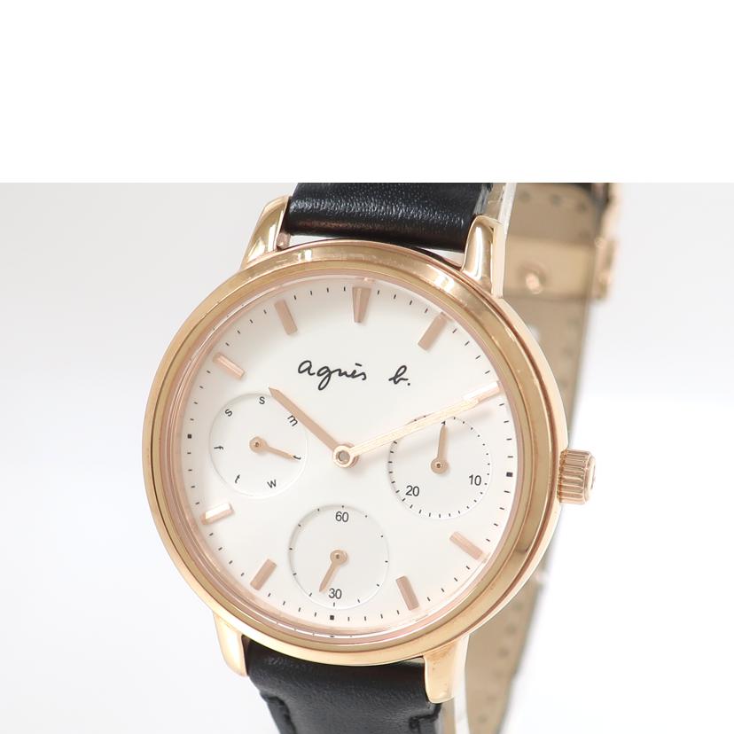 agnes b. アニエスb/レディース時計 革ベルト/FCST989//170***/ABランク/65