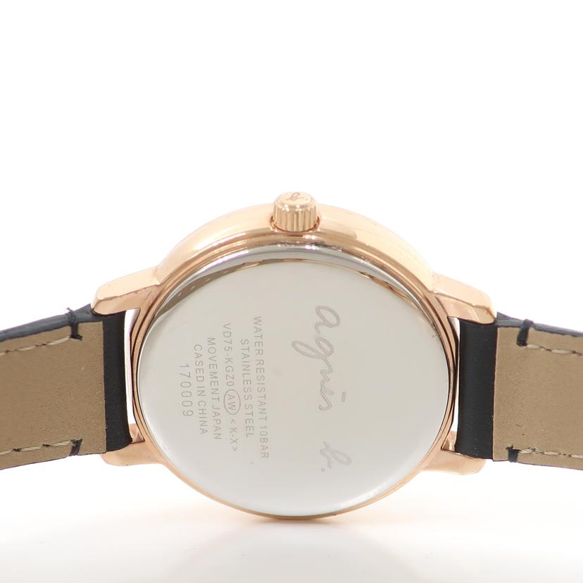 agnes b. アニエスb/レディース時計 革ベルト/FCST989//170***/ABランク/65