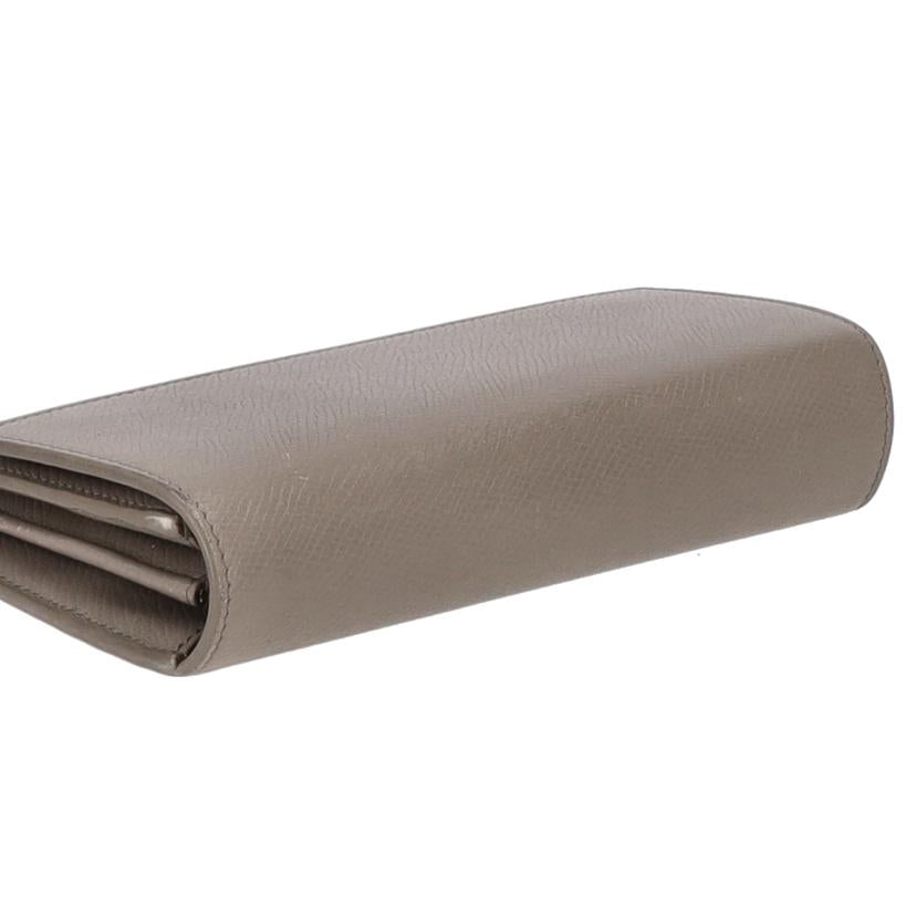 CELINE セリーヌ/ラージフラップウォレット/グレージュ//W-A******/Bランク/18