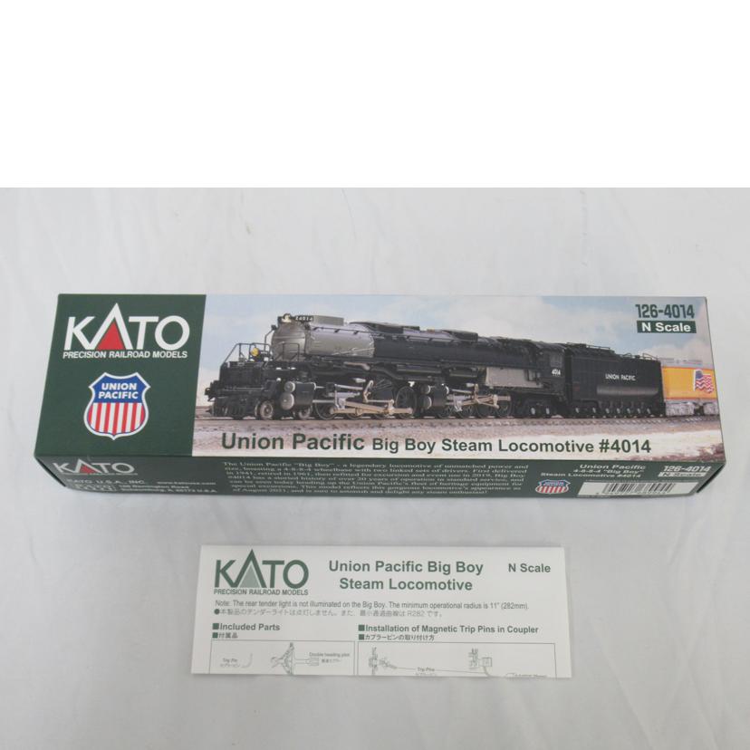 KATO/Nゲージ/KATO・ユニオン・パシィフィック鉄道 ビックボーイ#4014/126-4014//Aランク/63