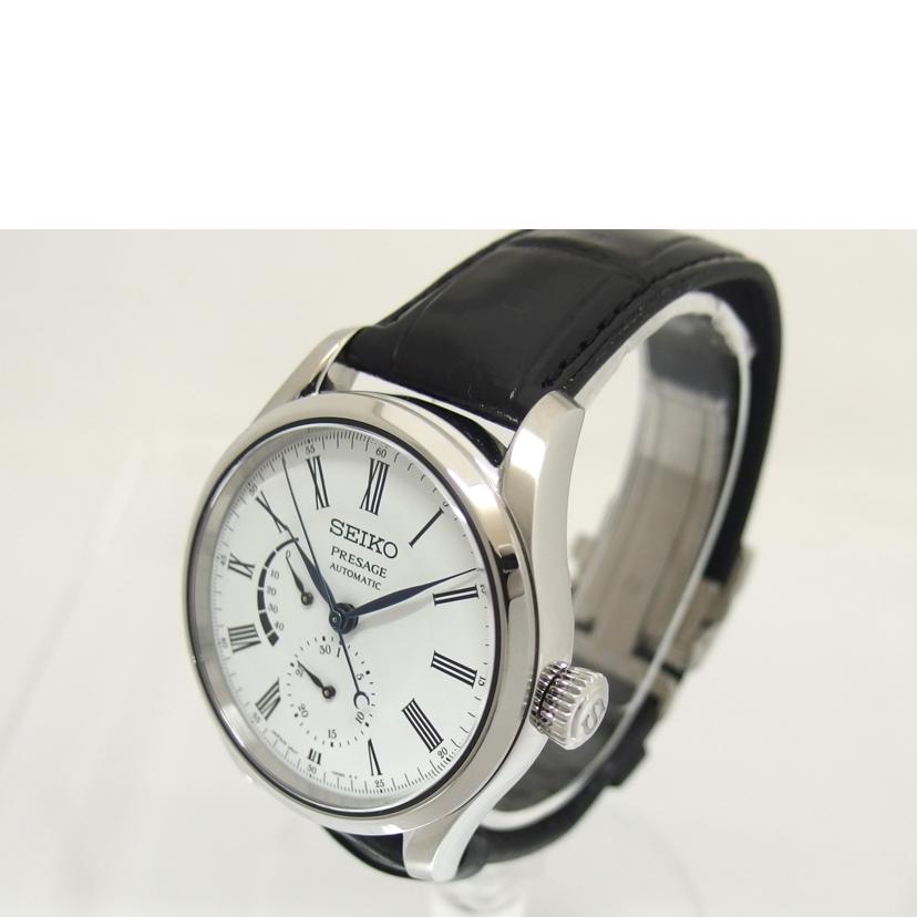SEIKO セイコー/プレサージュ/ホワイト文字盤/自動巻き/SARW035(6R27-00L0)//900***/Aランク/04