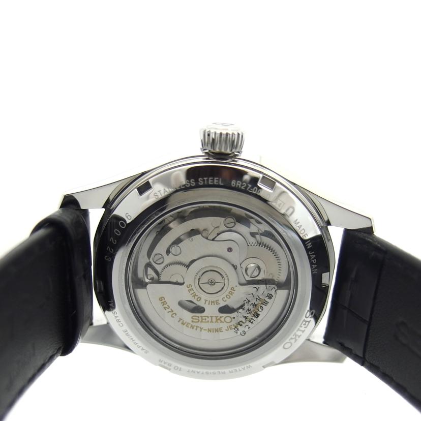 SEIKO セイコー/プレサージュ/ホワイト文字盤/自動巻き/SARW035(6R27-00L0)//900***/Aランク/04