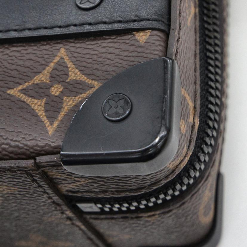 LV/ハンドルソフトトランク/モノグラムマカサー/ストラップ/M45935//RFI*/Aランク/75