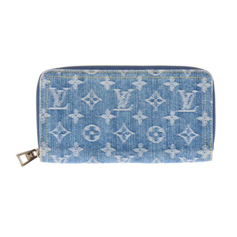 LV ルイヴィトン/ジッピー・ウォレット/モノグラムデニム/LVリミックス/M82958//RFI*/Aランク/75