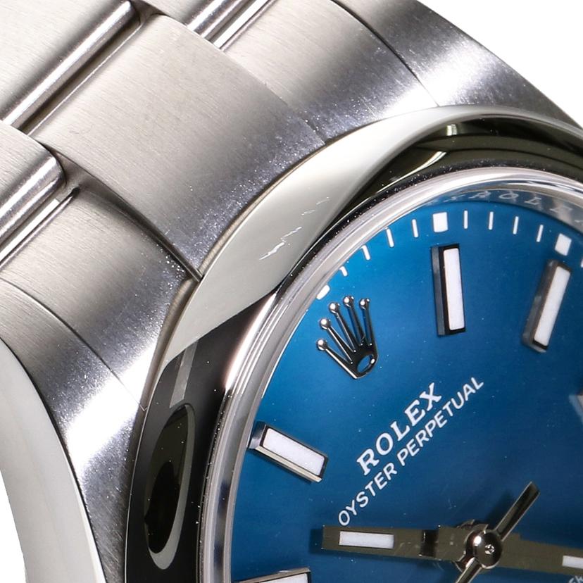 ROLEX ロレックス/オイスターパーペチュアル41/メッドブルー/2025新作/134300//1H0*****/Aランク/91