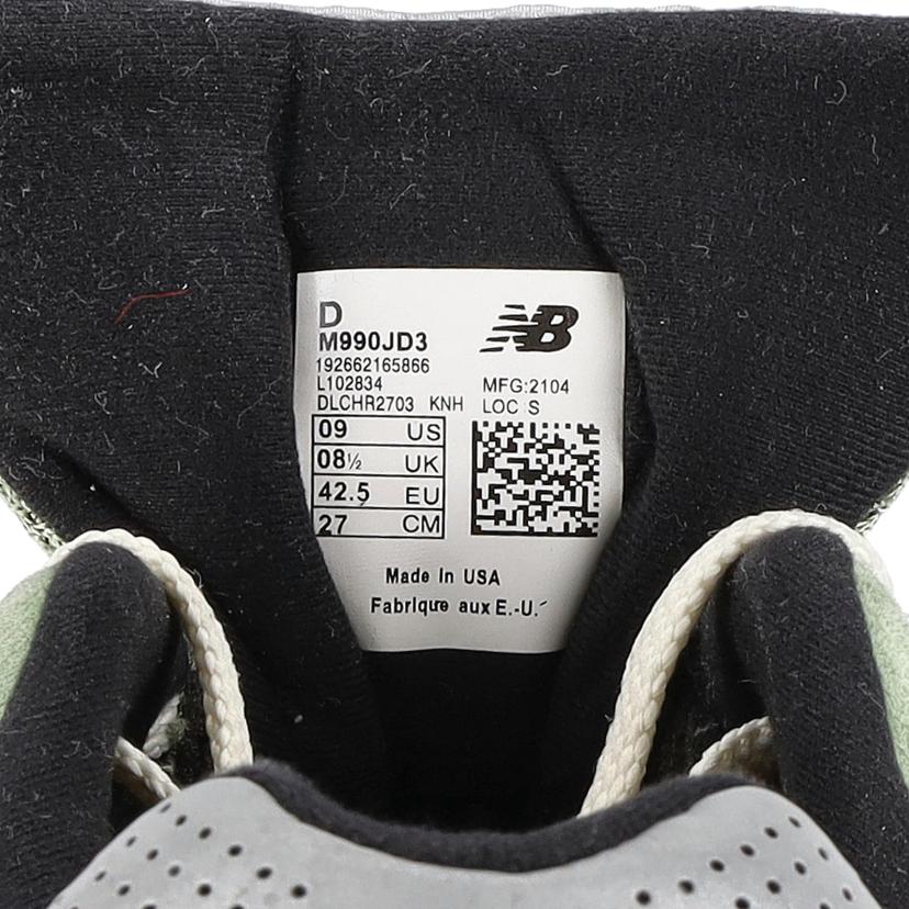 new balance ニューバランス/JJJJoundxnew balance USA/M990JD3//Bランク/78