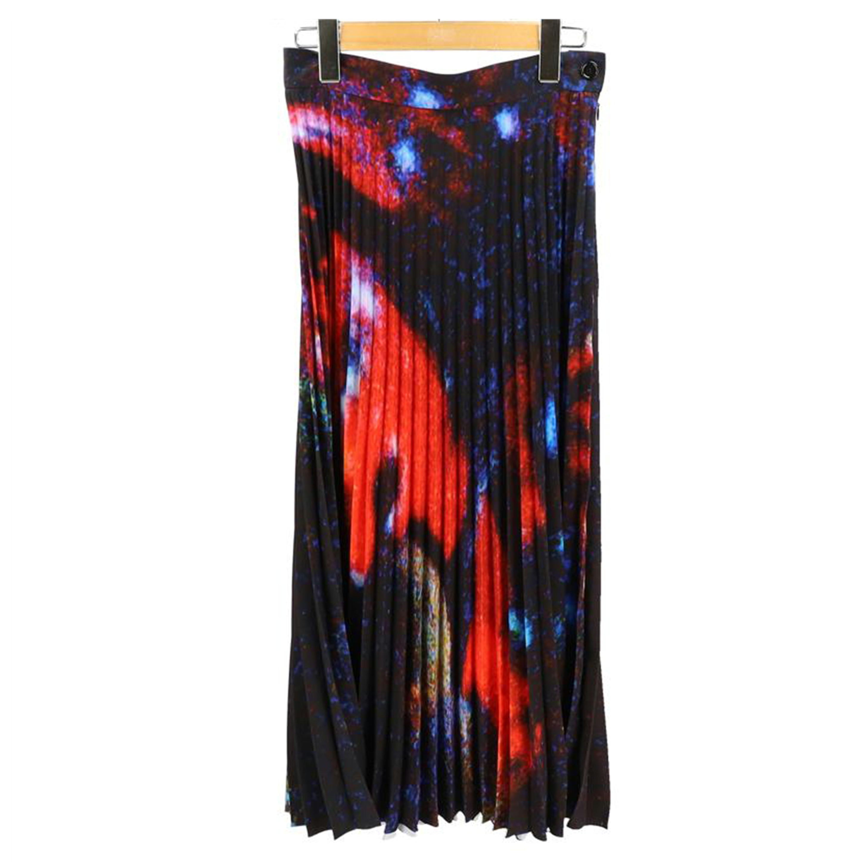 MaisonMargiela マルジェラ/MM⑥ / 23AW ネオンプリントアコーディオンスカート/S52MA0191//サイズ:40/Aランク/91