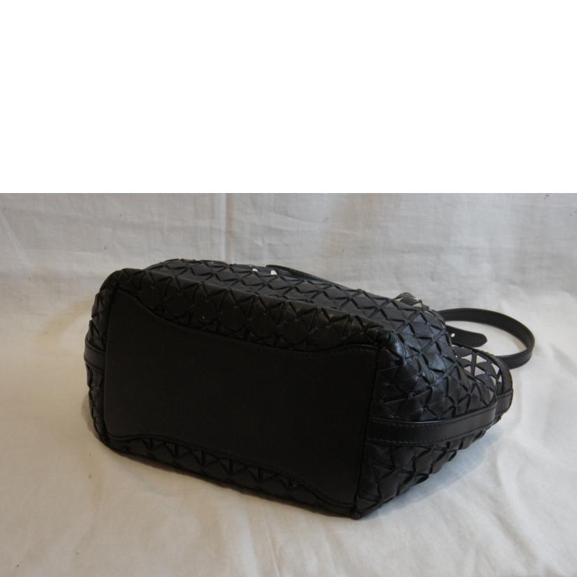 SERAPIAN/イタリア製レザー2WAYバッググラデーションブラック//ABランク/92