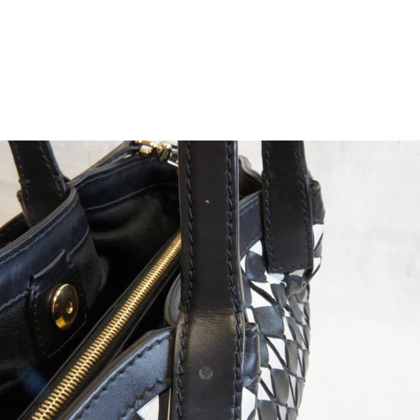 SERAPIAN/イタリア製レザー2WAYバッググラデーションブラック//ABランク/92