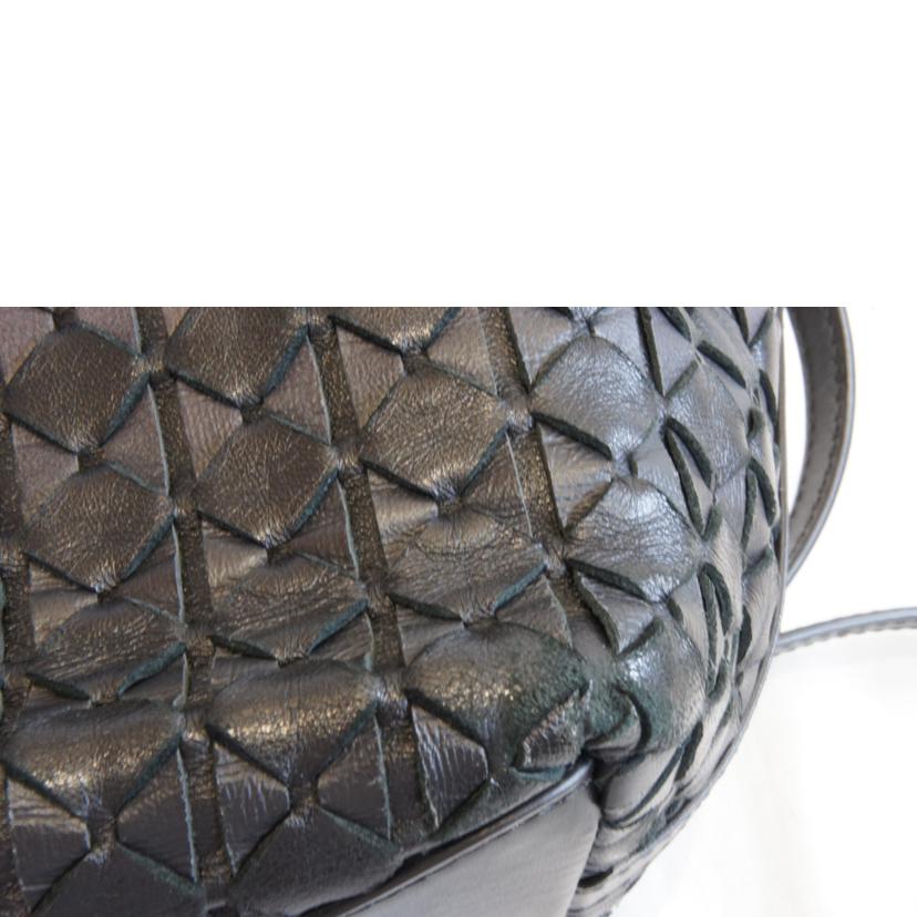 SERAPIAN/イタリア製レザー2WAYバッググラデーションブラック//ABランク/92