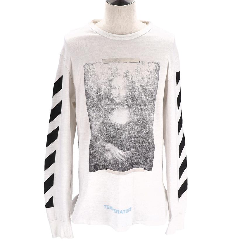 OFF WHITE オフホワイト/モナリザロングTシャツ/OMAB001S18001012//サイズ:M/ABランク/93