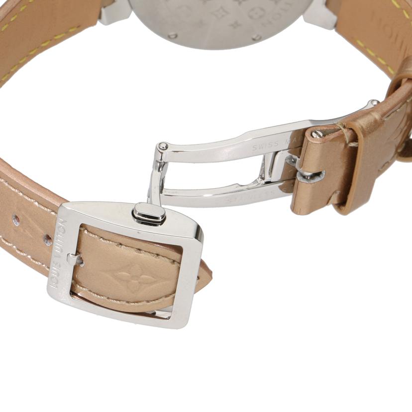 LOUIS VUITTON ルイヴィトン/タンブール・サークルダイヤ/レディース/クオーツ/Q13MS//TI3***/ABランク/93