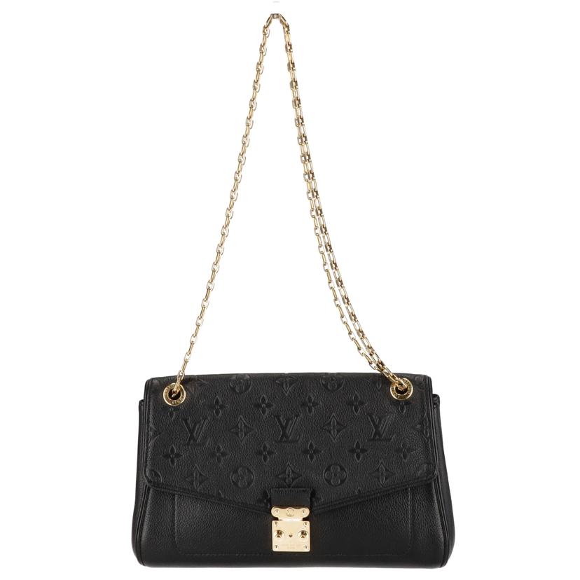 LV ルイヴィトン/サンジェルマンPM/アンプラント/ノワール/M48931//TR5***/Aランク/67