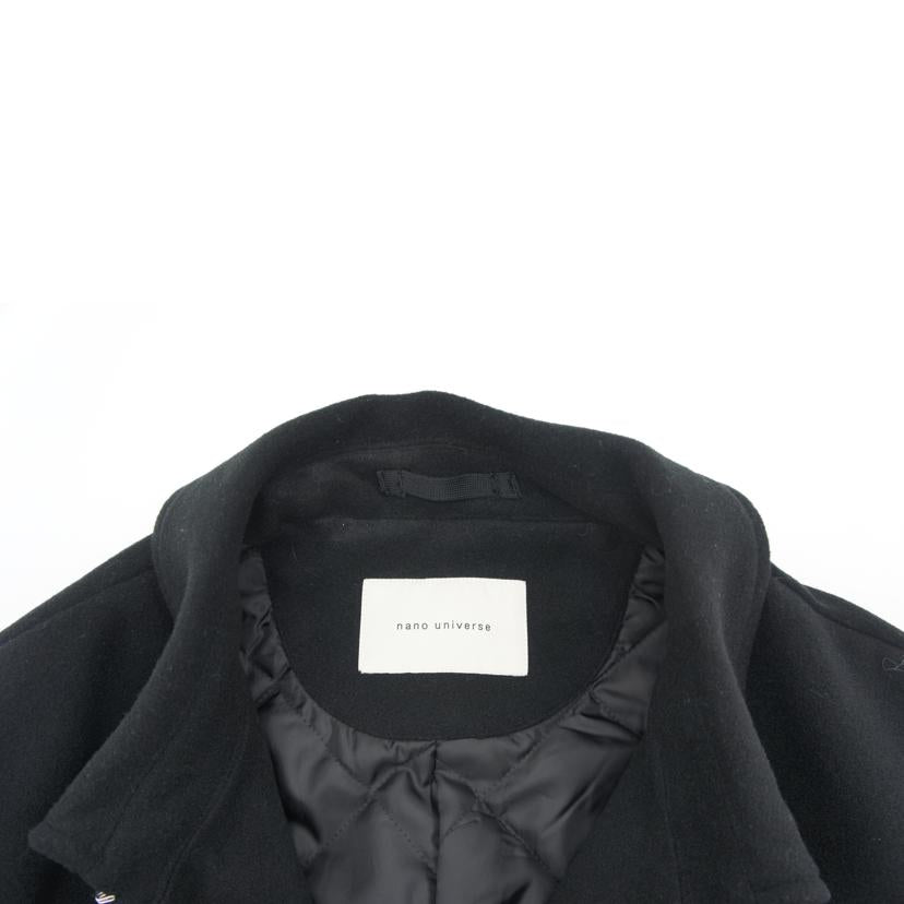nano universe ナノユニバース/テックメルトンシングルコート/ブラック/672-5211205//ABランク/76