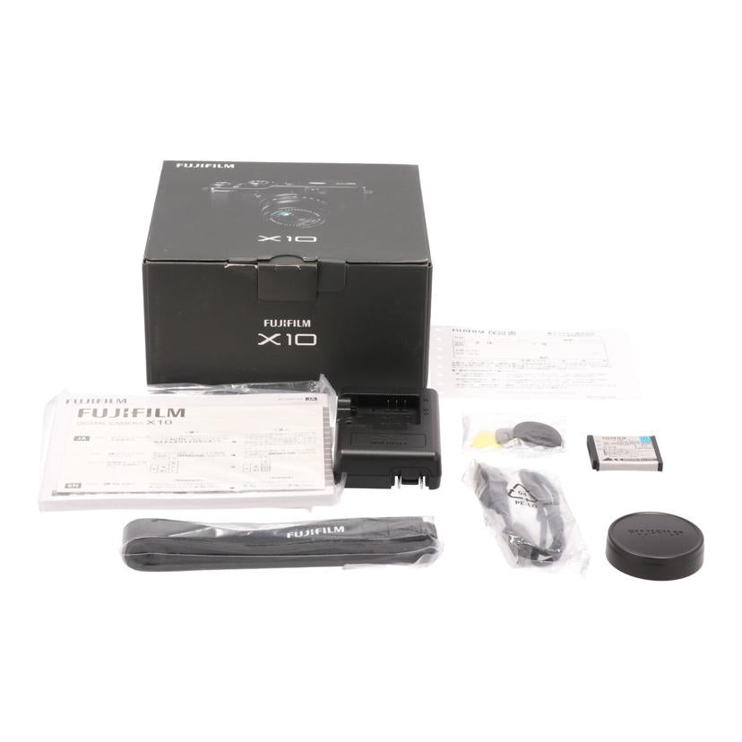 FUJIFILM 富士通/デジタルカメラ/FUJIFILM X10//14000829/Bランク/81