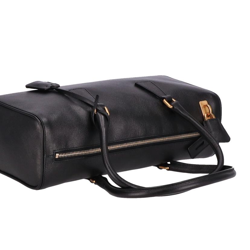 PRADA プラダ/サフィアーノ/ミニボストンバッグ/ハンドバッグ/ブラック/BR0227//113/Aランク/18