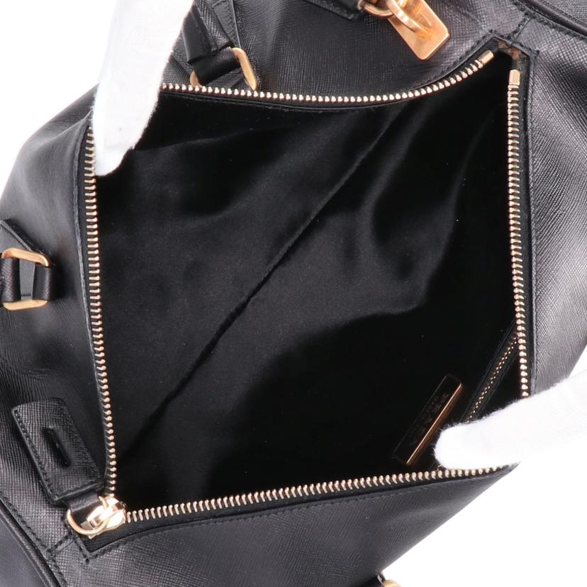 PRADA プラダ/サフィアーノ/ミニボストンバッグ/ハンドバッグ/ブラック/BR0227//113/Aランク/18