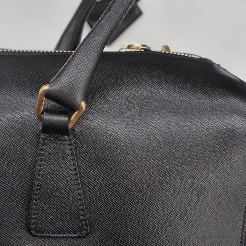 PRADA プラダ/サフィアーノ/ミニボストンバッグ/ハンドバッグ/ブラック/BR0227//113/Aランク/18