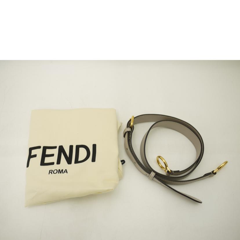 FENDI フェンディ/ピーカブーミディアム2wayハンド/グレージュ系/8BN290 3ZN//Aランク/69