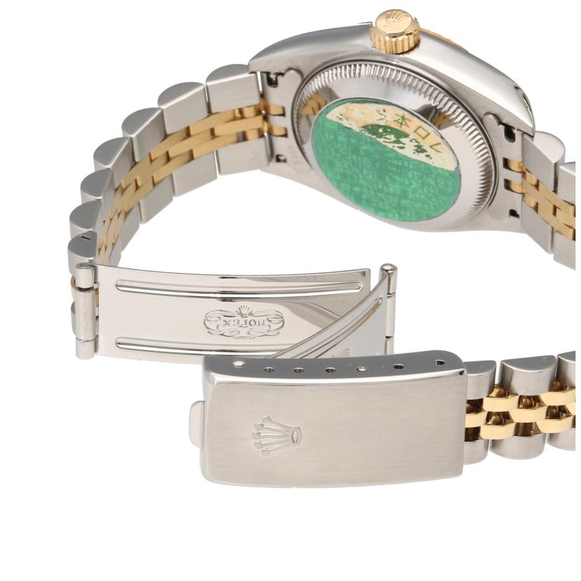 ROLEX/デイトジャスト 白文字盤 YG×SS/79173//F30****/ABランク/67