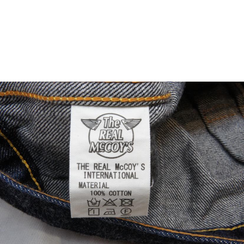 The REAL MAcCOY'S リアルマッコイズ/デニムジャケット2ndセカンドタイプ/14.25oz/50's復刻/001XXJ//Aランク/92