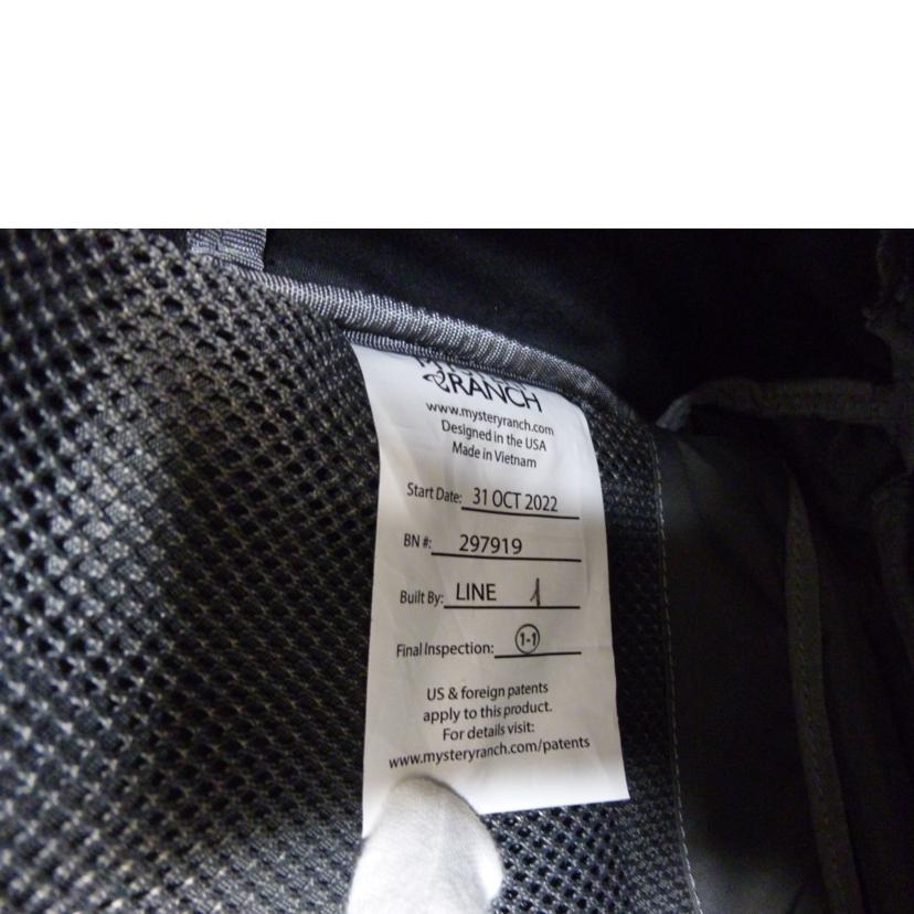 MYSTERY RANCH ミステリーランチ/バックパック/LINE1//297919/ABランク/88