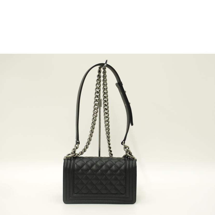 CHANEL シャネル/ボーイシャネルチェーンショルダー/ブラック//E2U*****/SAランク/69