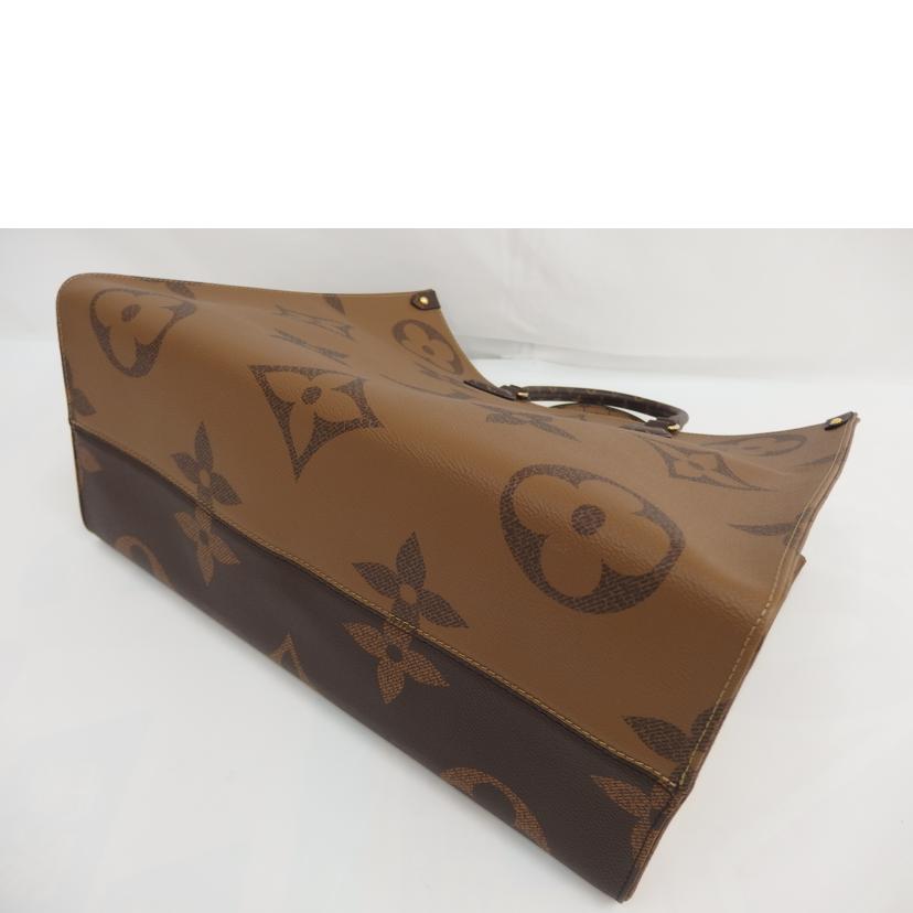LV ルイヴィトン/オンザゴーGM/モノグラムジャイアント/リバース/M45320//DU4***/ABランク/82