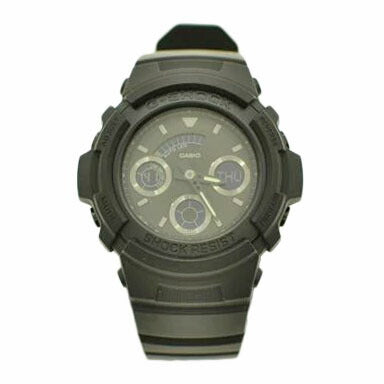 CASIO カシオ/G-SHOCK/アナデジ/マットブラック/クォーツ/AW-591BB-1AJF//477*/SAランク/75