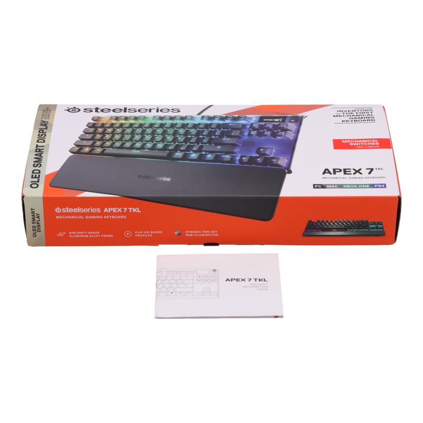 SteelSeries スティールシリーズ /ゲーミングキーボード/Apex Pro JP/JP64649//6464937223022300420/Bランク/63