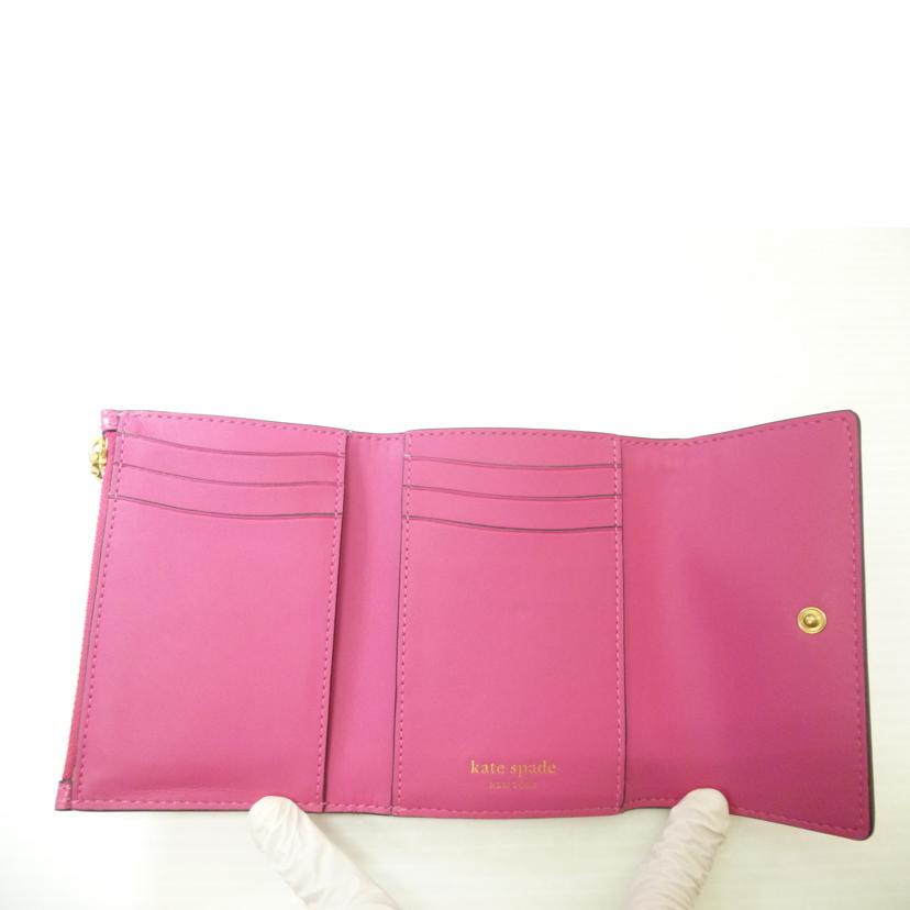 Kate Spade ケイトスペード/クロコ型押し二つ折り財布//ABランク/88