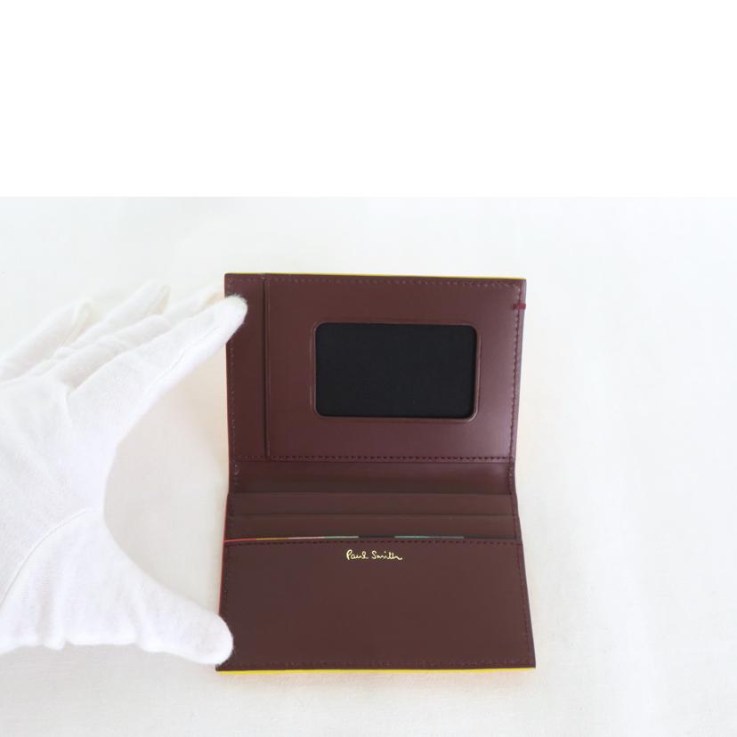 Paul Smith ポールスミス/二つ折りパスケース//Aランク/81