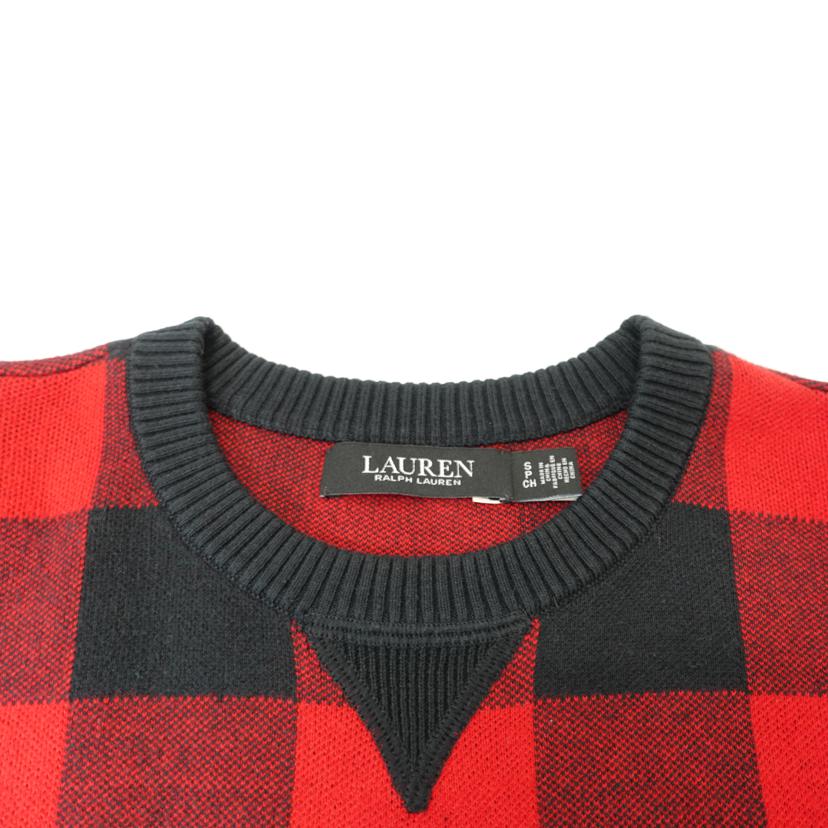 RALPH LAUREN ラルフローレン/クルーネックレーヨン混ニットスウェット//ABランク/88