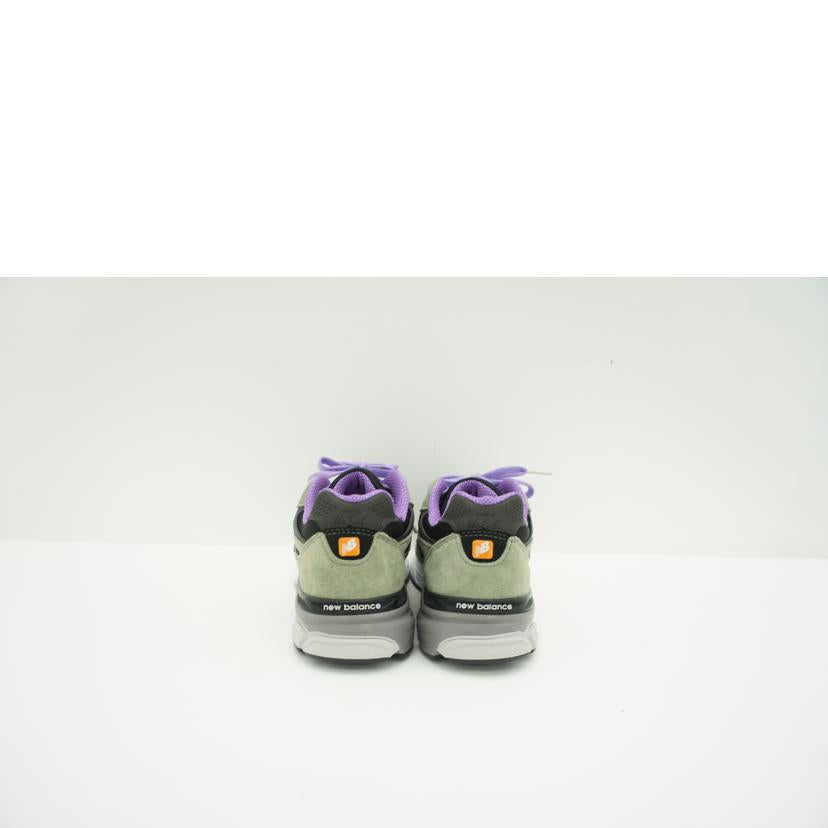 NB ニューバランス/990V3/グリーン/パープル/M990TC3//サイズ:27cm/Aランク/75
