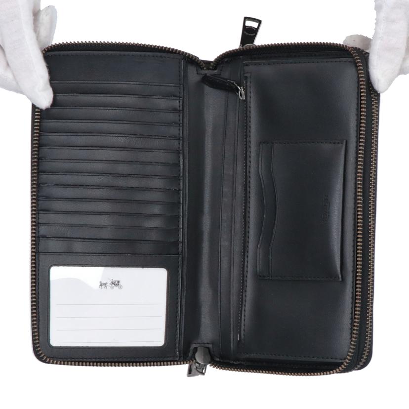 COACH/ダブルジップオ-ガナイザー/F93509//M15**/Aランク/85