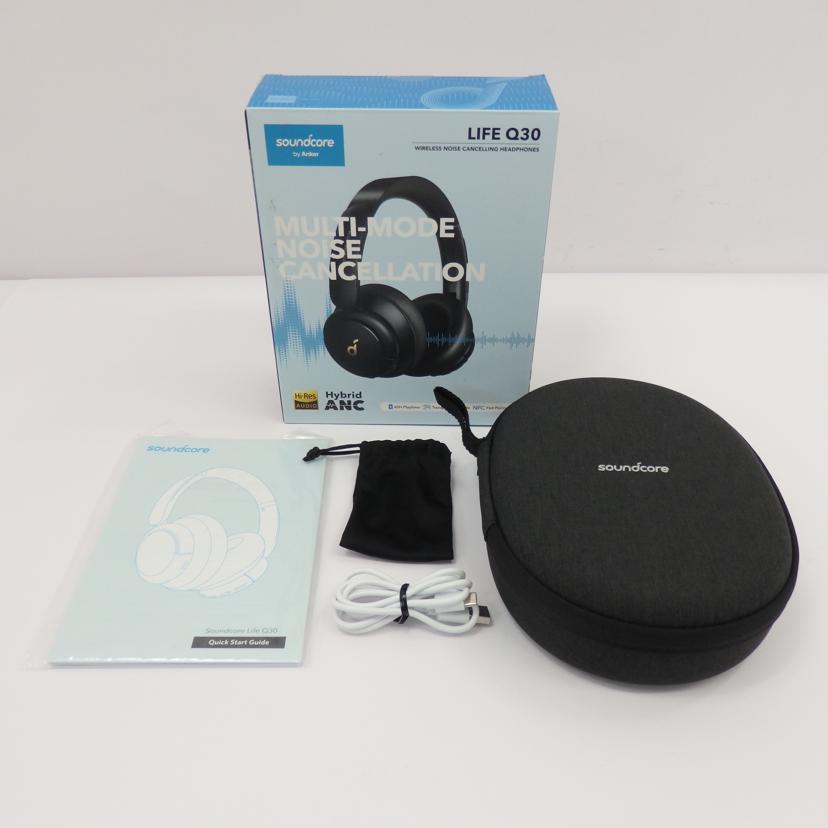 SOUNDCORE/ワイヤレスヘッドホン/LIFE Q30//Bランク/77