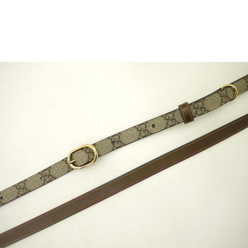 GUCCI グッチ/GGスプリームショルダーストラップ/ブラウン//SAランク/69